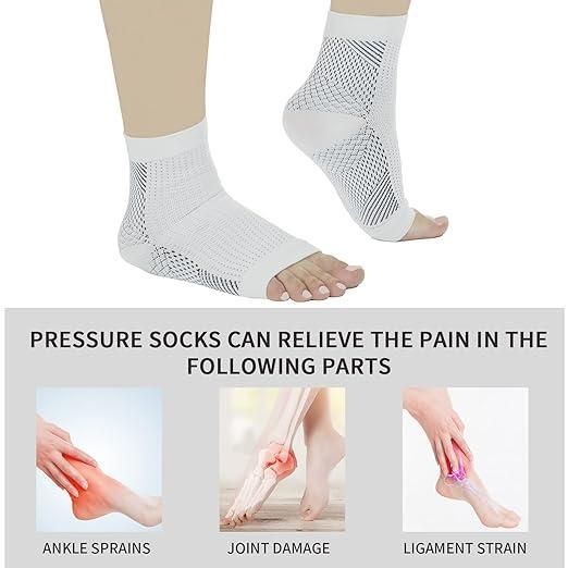 🧦 CalmSole™ – Neuropathy Socks for Swollen Feet & Ankles