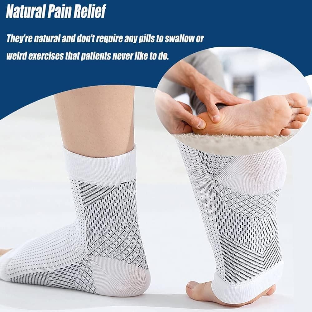 🧦 CalmSole™ – Neuropathy Socks for Swollen Feet & Ankles